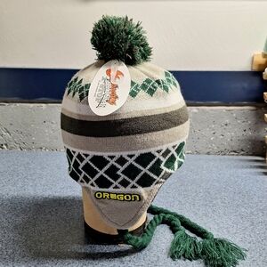 Captivating Headgear University of Oregon Ducks Knit Hat , One Size(Unisex)NWT